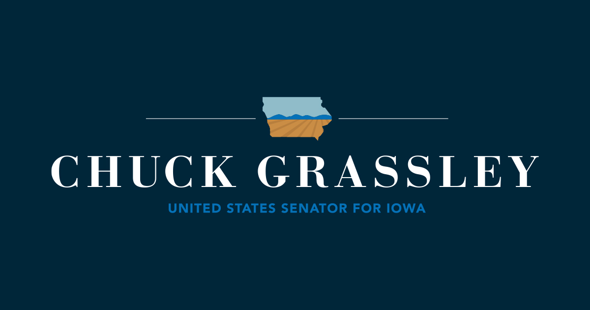 404 | U.S. Senator Chuck Grassley of Iowa