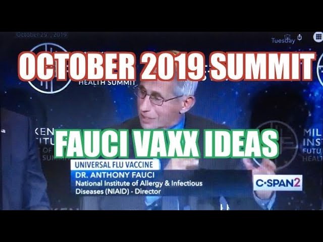 CSPAN Milken Summit 2019 feat. Michael Specter Anthony Fauci Rick Bright
