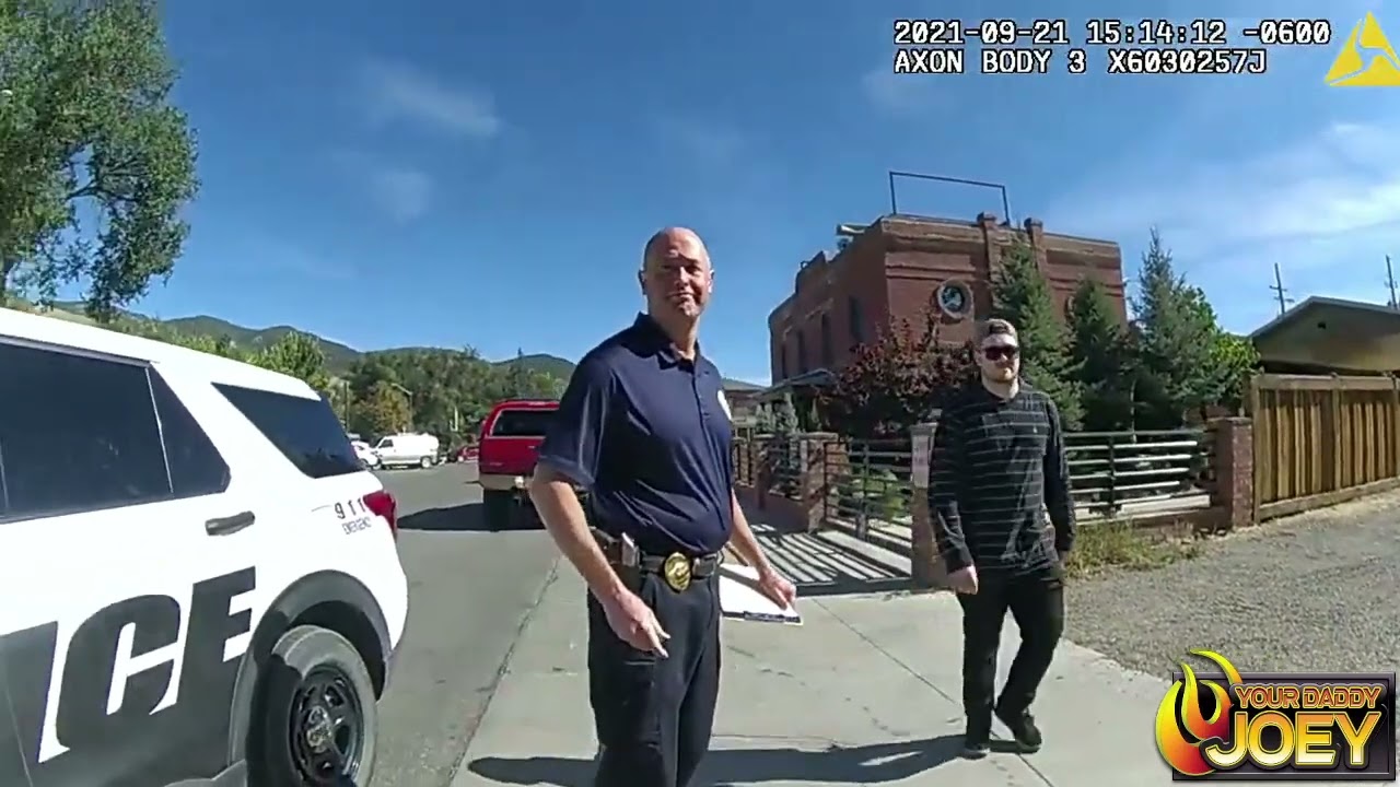 Body Cam Footage of Eric Coomer Being Arrested In Salida Colorado and Lies To Police.