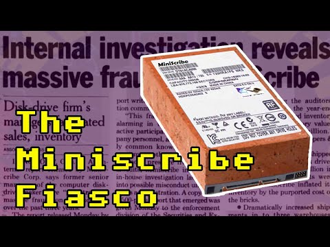 One of the Biggest Frauds in Tech History - The Miniscribe Brick Fiasco