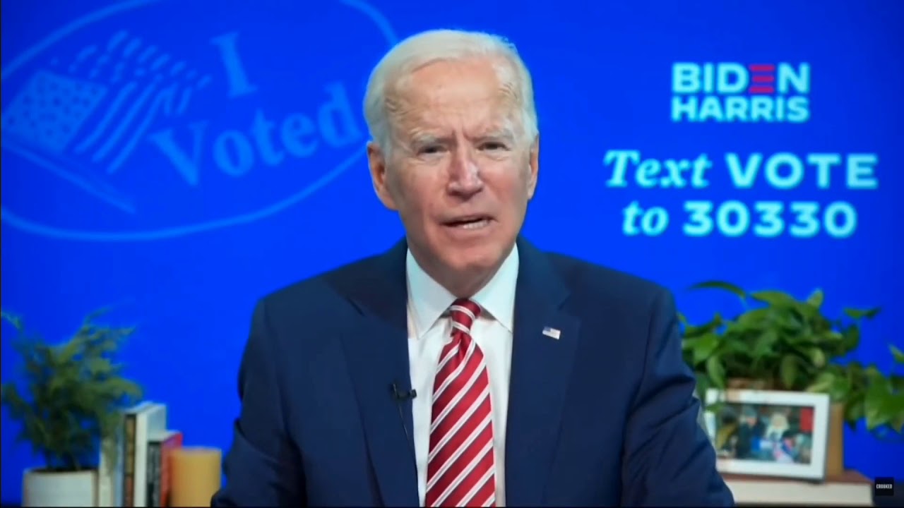 Biden: We have put together the most extensive & inclusive VOTER FRAUD ORGANIZATION in US History