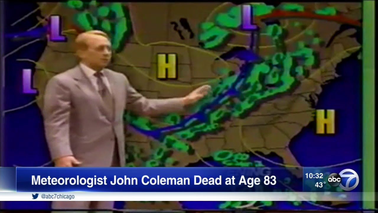 John Coleman, former ABC 7 weatherman, dies at age 83