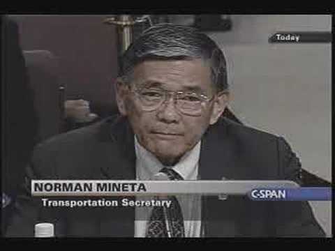 911 Commission - Trans. Sec Norman Mineta Testimony