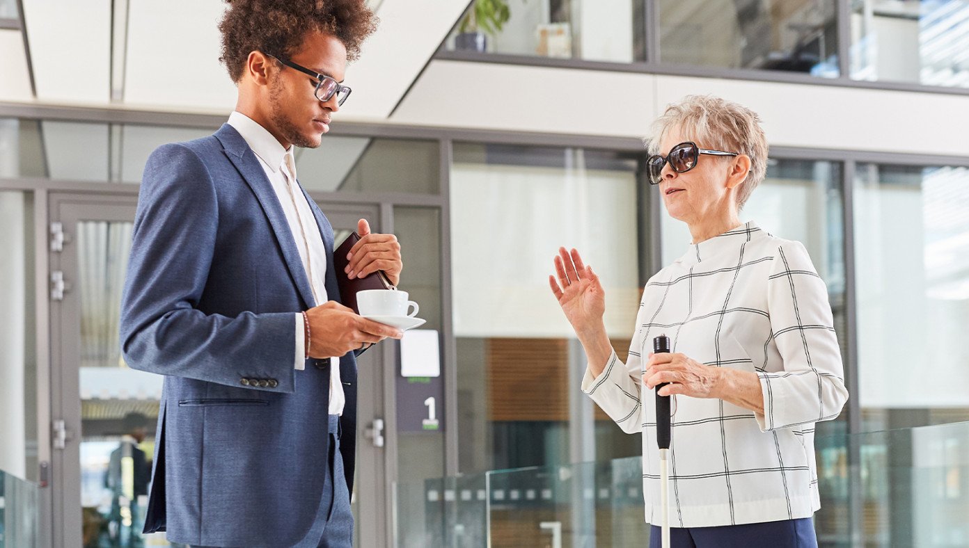 Woke Blind Woman Keeps Mistakenly Telling Minorities To Check Their Privilege